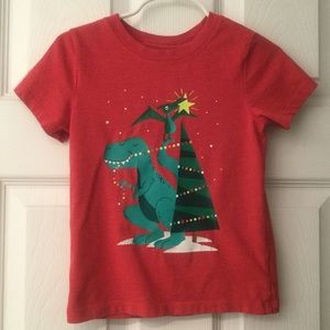 🦖🎄Dinosaur Christmas Tee